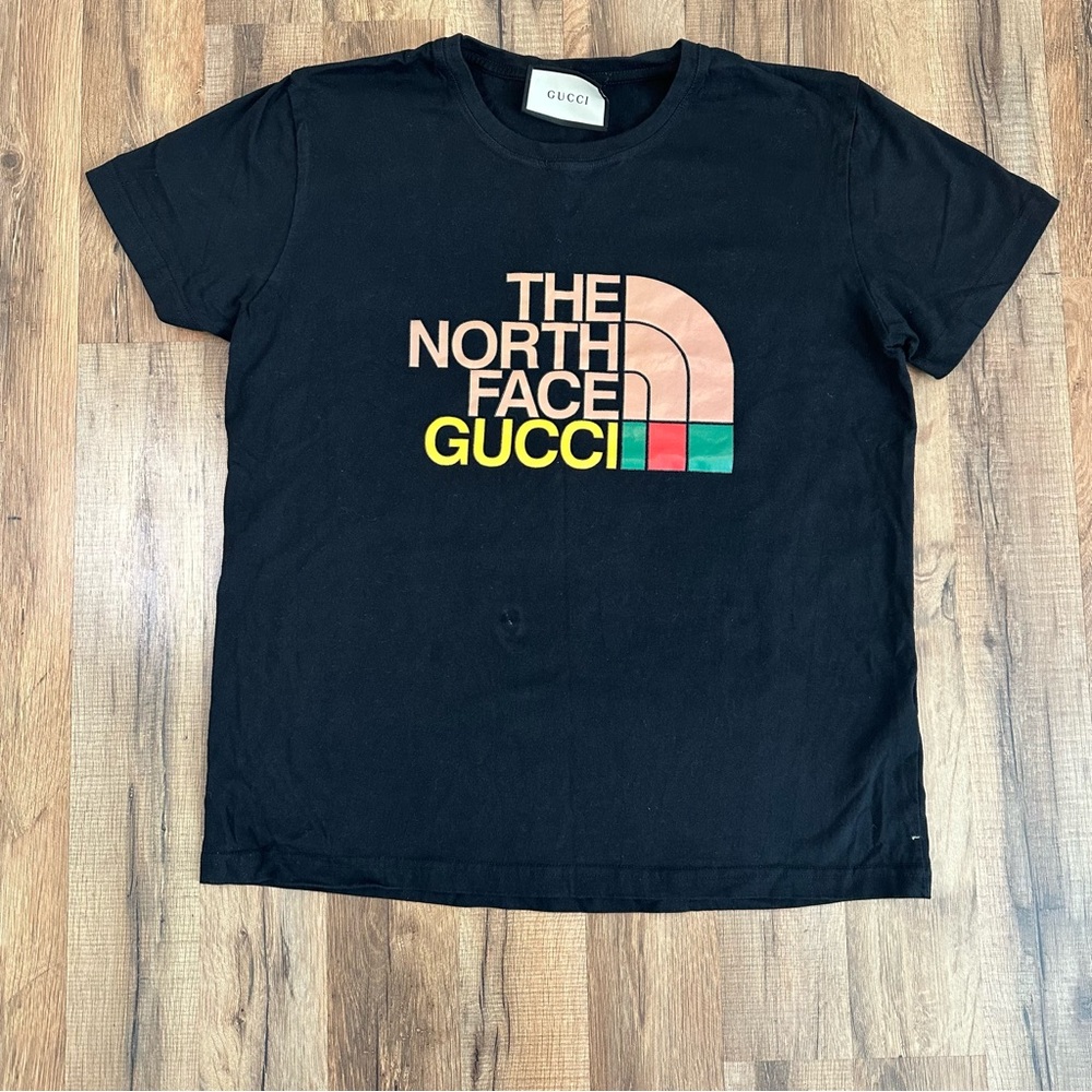 Gucci Kids Black Tee with Graphic Design
